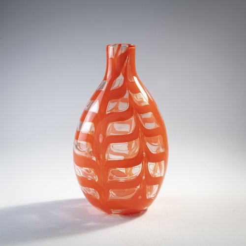 'Graffito rosso' vase, 1969