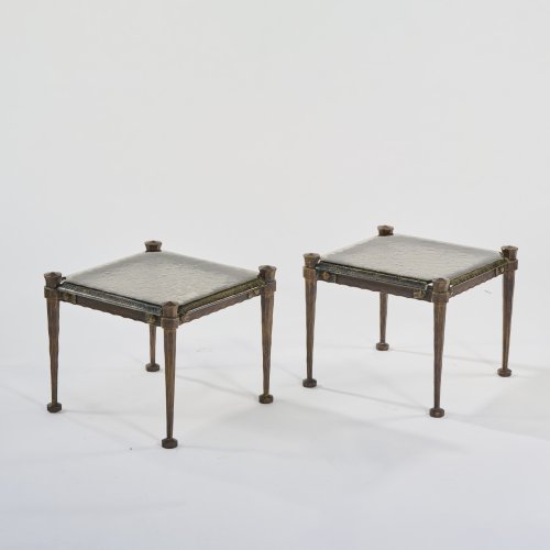 Two sofa tables, 1980s