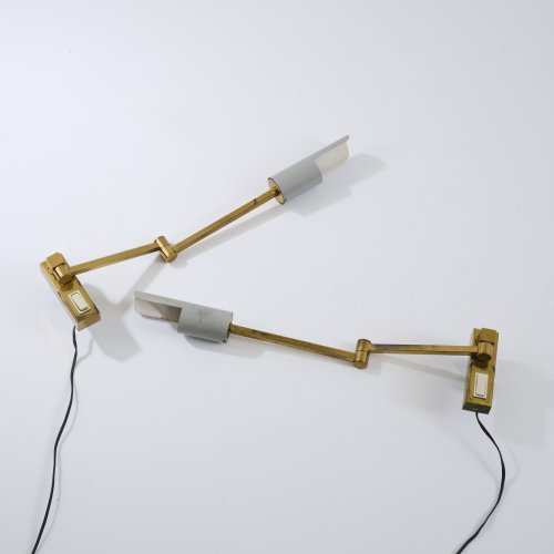 Two wall lights, c. 1958 (design)