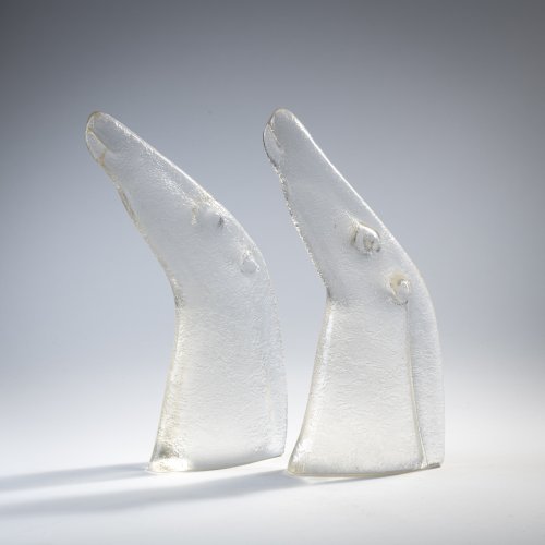 Two horse heads, c. 1965