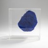 Sponge in Plexiglas box in Yves Klein Blue, 1990s