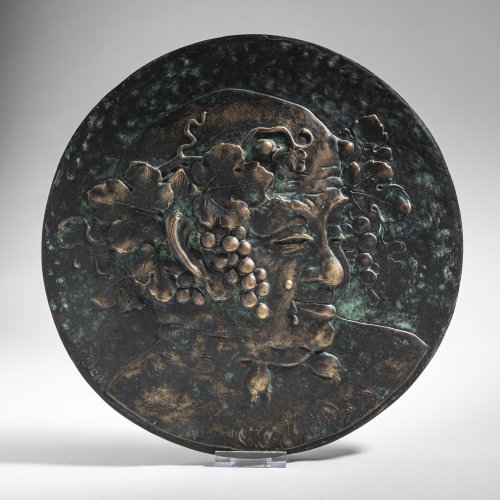 Plaque 'Bacchus', c. 1901