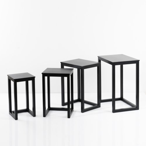 Four nesting tables, 1904 (design)