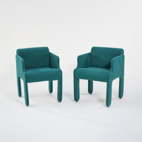 Two 'Viscontea' armchairs, 1971 (design)