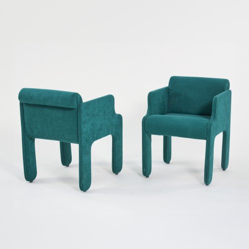 Two 'Viscontea' armchairs, 1971 (design)