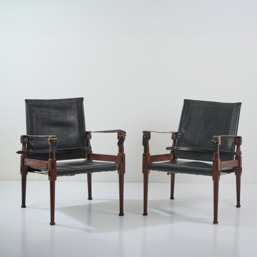 Two 'Safari' armchairs, 1970s