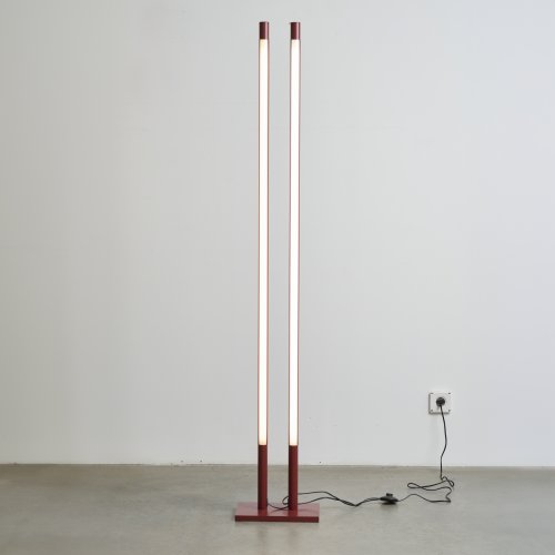 'Twin Light Poles' floor lamp, from a small series, 2012