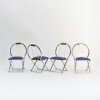 Vier Stühle 'Curved-Back side chairs', 1980er Jahre (Entwurf)