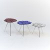 Three 'Brasilia' end tables, 2005 (design)