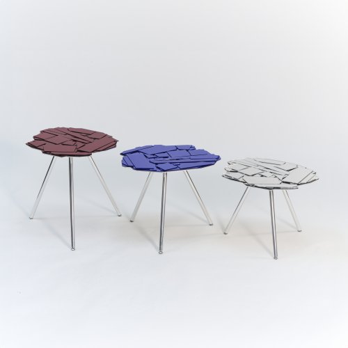 Three 'Brasilia' end tables, 2005 (design)