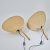 Two 'Uchiwa IV' wall lights, 1973 (design)