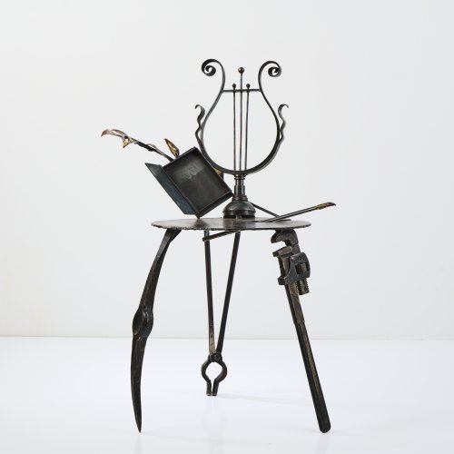 Stuhl 'Lyre', 1986 (Entwurf)