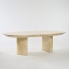 Large 'Knife Edge Dining Table' dining table, c. 1979