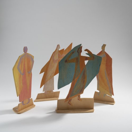 Four Eurythmy Figures, 1922 (design)