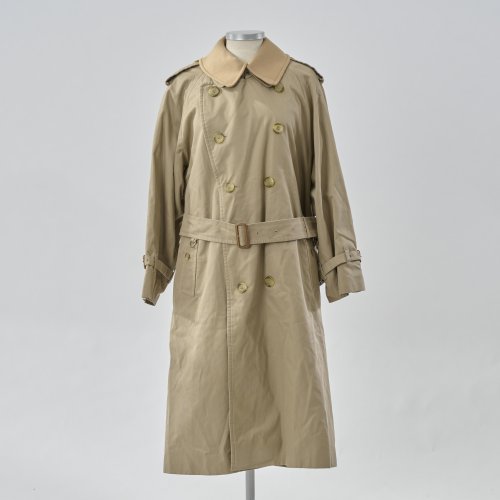 Trench coat with removable lining, probably 1980s