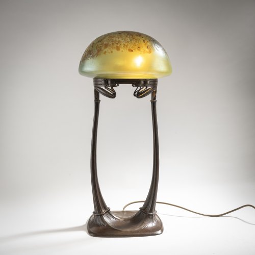 'Helioglas' table light, 1902