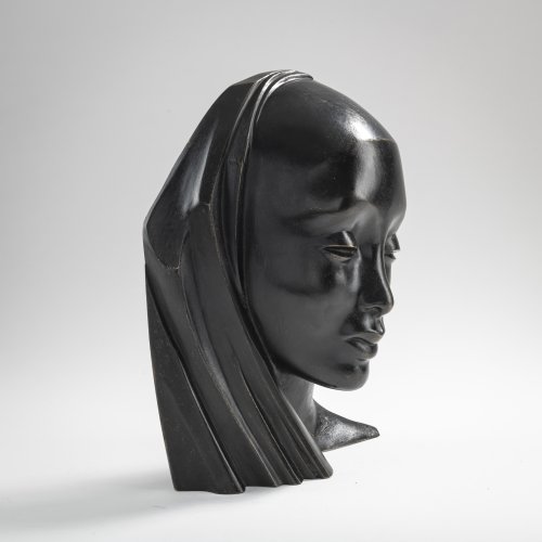 Woman's Head with Scarf, c. 1940