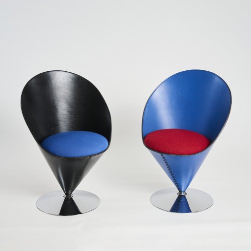 Two armchairs 'Cone chair', 1958 (design)