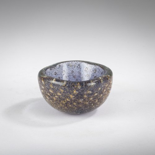 Small bowl 'Sommerso a bollicine', c. 1935