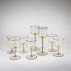 Eight wine glasses, c. 1925