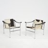 2 'LC 1' armchairs, 1928 (design)