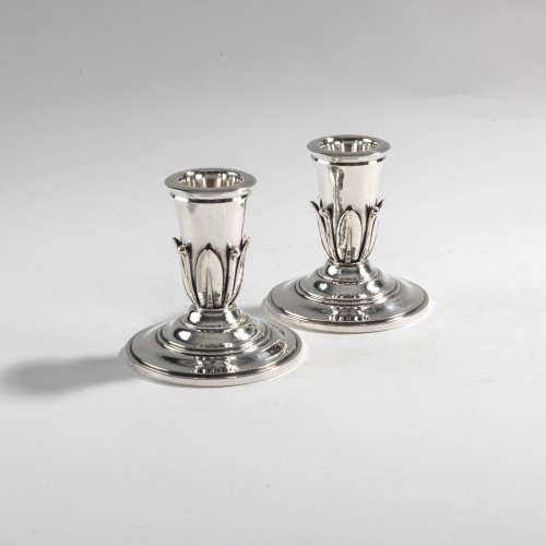 Two candlesticks '612', c. 1920