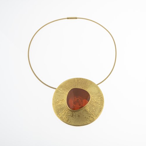 Pendant/Brooch with Fire Opal, 1997