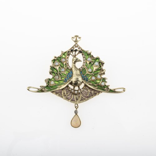 Pendant 'Peacock', c. 1902