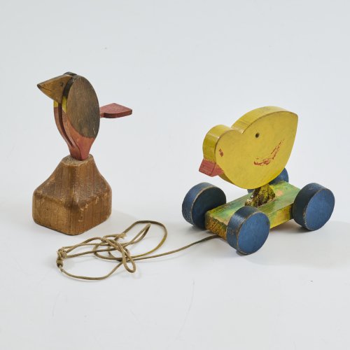 Mood Bird and small Chick, 1920/30s