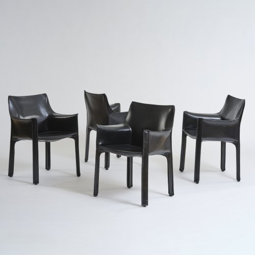 Four armchairs '413', 1977 (design)