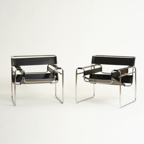 Two armchairs 'Wassily', 1925 (design)