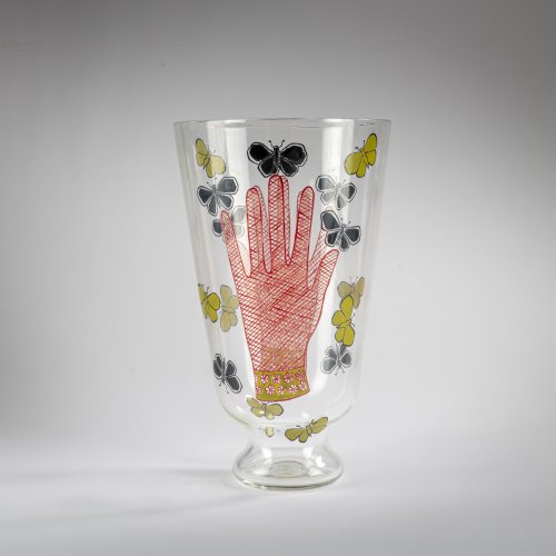 'Mani con farfalle' vase, 1940