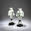 Pair of candlesticks from the series 'Commedia dell'Arte', 1947/48