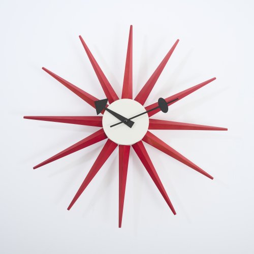 Wall Clock 'Sunburst', 1952/53 (design)