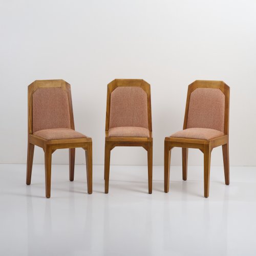 Three anthroposophical chairs 'K 1247', 1920s/30s