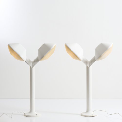 Two garden lights, c. 1980