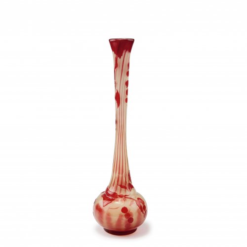 'Groseilles rouges' vase, c1900