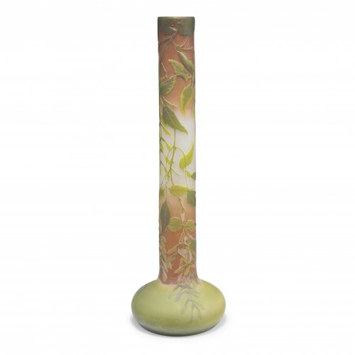 Tall 'Erable à feuilles de frêne' vase, 1902-03 