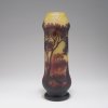 Tall 'Paysage lacustre' vase, 1910