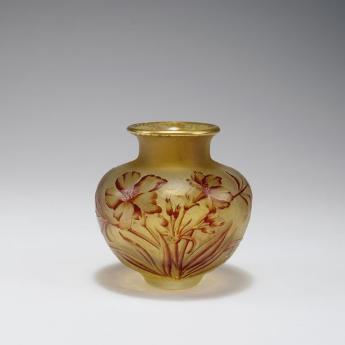 'Primevères sauvages' vase, 1900-05