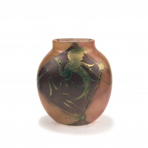 'Birds of Paradise' vase, c1910