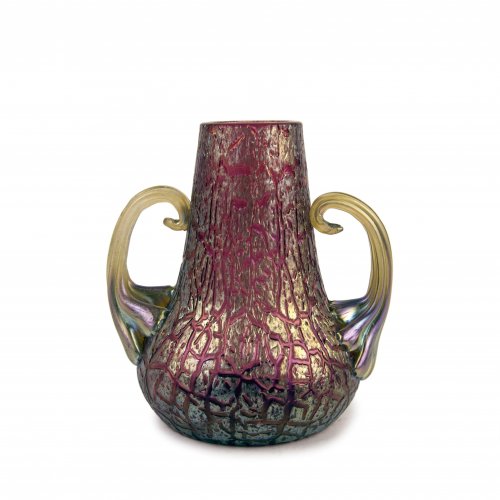 Astglas-Vase, um 1899