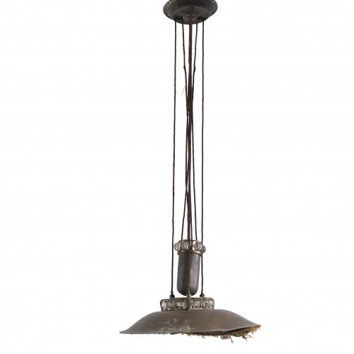 Extensible ceiling light, c. 1910