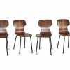 Eight side chairs, c. 1958