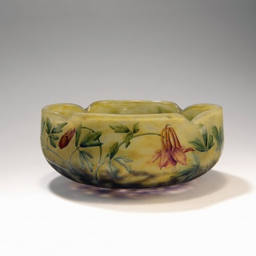 'Ancolies' bowl, c. 1910